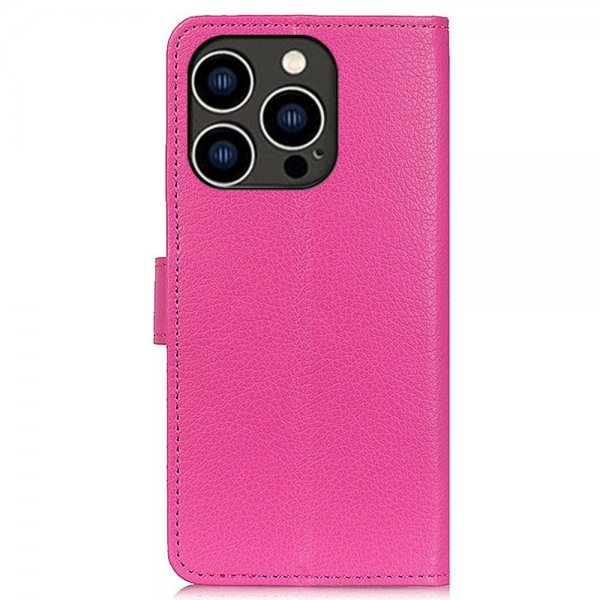 iPhone 14 Pro -kotelo, litsi, magenta