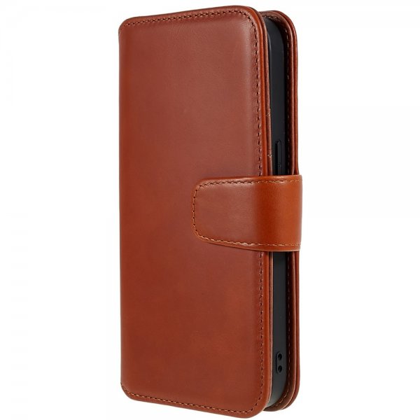 Nordic Covers iPhone 14 Pro -suojakuori MagLeather Maple Brown