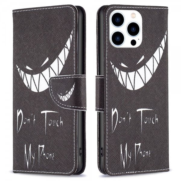 iPhone 14 Pro Kuoret Kuvio Don't Touch My Phone