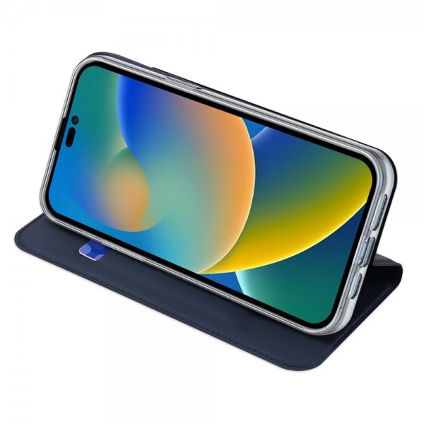 Dux Ducis iPhone 14 Pro -kotelo Skin Pro Series, sininen
