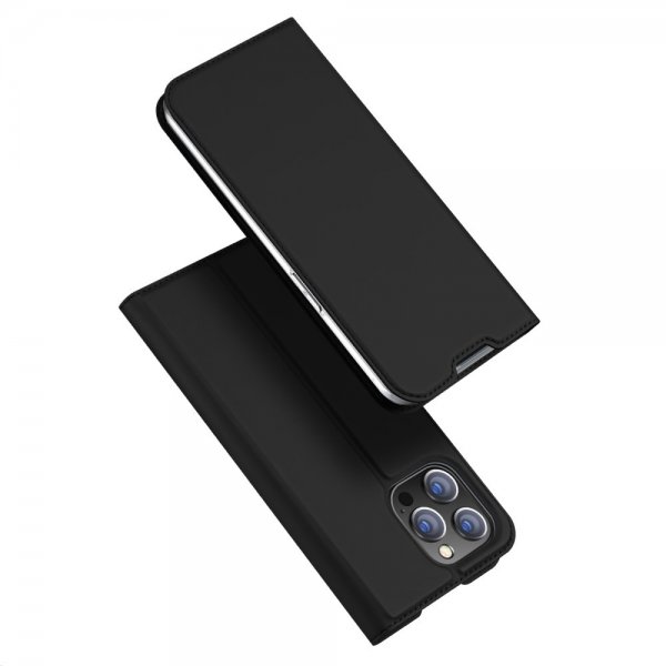 Dux Ducis iPhone 14 Pro Fodral Skin Pro Series Musta