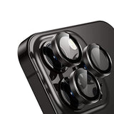 iPhone 14 Pro -kameran linssi kehyksellä - tähtiharmaa