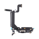 iPhone 14 Pro Latausliitin flex-kaapelilla Alkuperäinen - Musta