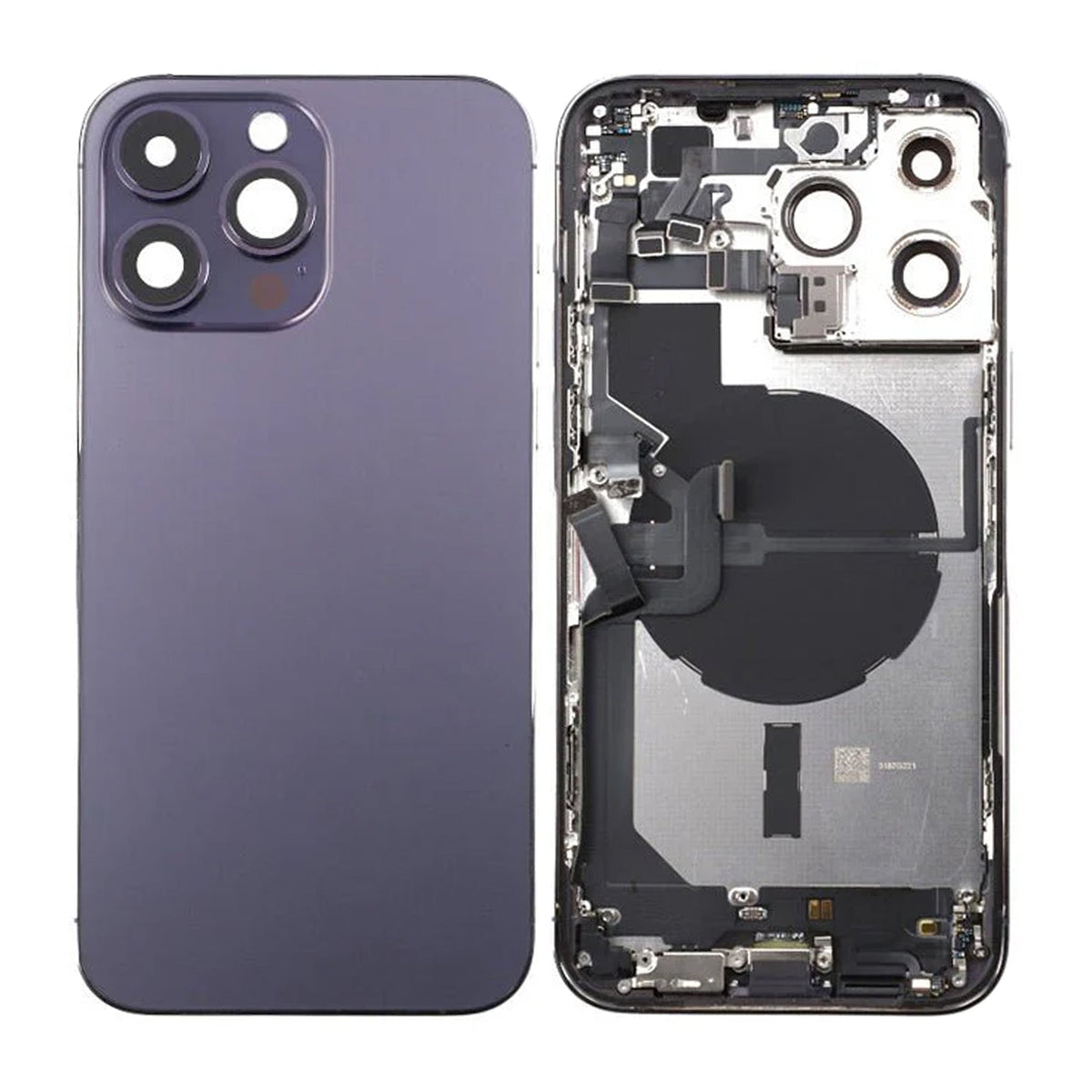 iPhone 14 Pro Max takakansi täydellisellä kehyksellä – Violetti