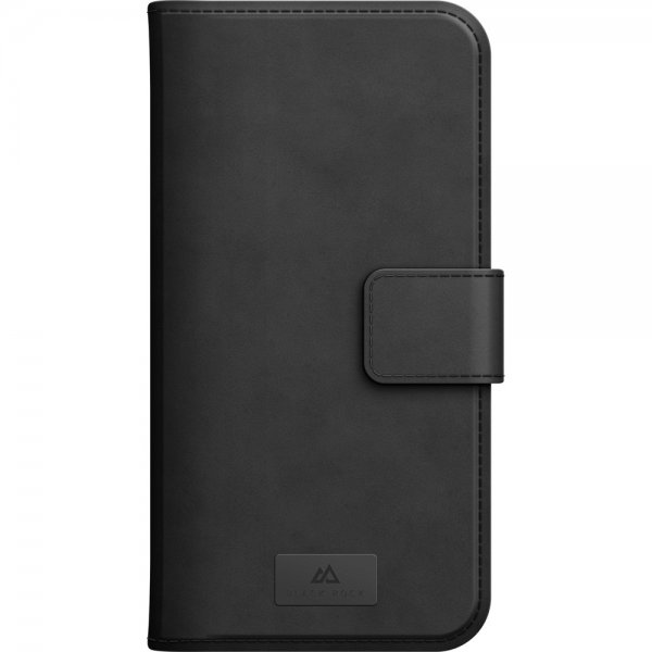 Black Rock iPhone 14 Pro Max -suojakotelo, 2-in-1, lompakkotyyppinen, irrotettava kuori, musta