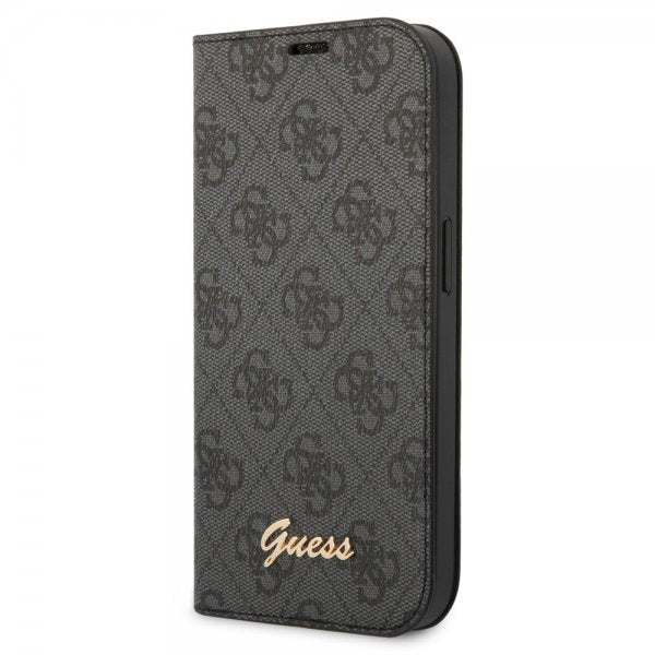 Guess iPhone 14 Pro Max Suojakuori 4G Logo Musta