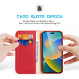 Dux Ducis iPhone 14 Pro Max -kotelo Hivo Series Punainen