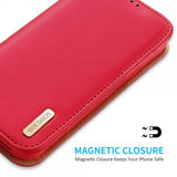 Dux Ducis iPhone 14 Pro Max -kotelo Hivo Series Punainen