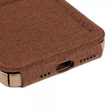X-Level iPhone 14 Pro Max Journey Series -suojakotelo, ruskea
