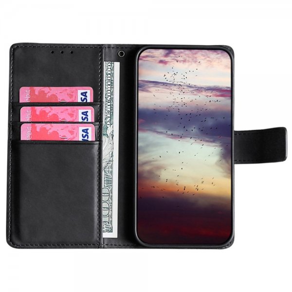 iPhone 14 Pro Max Suojakuori Krokotiilikuvio Musta