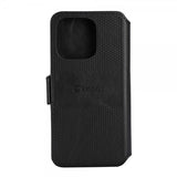 Krusell iPhone 14 Pro Max Leather PhoneWallet, musta