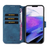 Dg.Ming iPhone 14 Pro Max Retro sininen kotelo