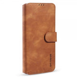 Dg.Ming iPhone 14 Pro Max Retro Ruskea suojakotelo
