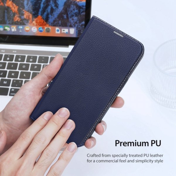 Dux Ducis iPhone 14 Pro Max -suojakuori Skin X2 Series, sininen