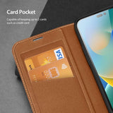 Dux Ducis iPhone 14 Pro Max -kotelo Skin X2 Series, ruskea