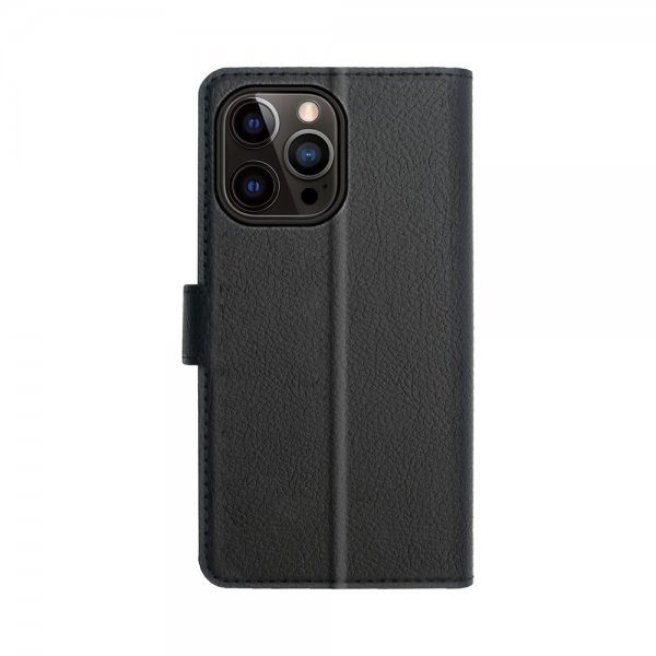 Xqisit iPhone 14 Pro Max Slim Wallet Selection -suojakotelo, musta