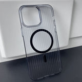iPhone 14 Pro Max Suojakuori Aaltomainen MagSafe Musta