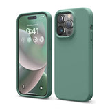 iPhone 14 Pro Max Silikonikuori Vihreä