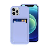 iPhone 14 Pro Max Suojakuori Korttipidike Liila