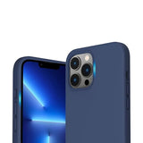 Rvelon iPhone 14 Pro Max Silikonikuori Sininen