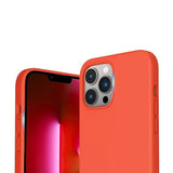 Rvelon iPhone 14 Pro Max -silikonikuori, pinkki