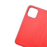 Rvelon iPhone 14 Pro Max Kotelo Aitoa Nahkaa Punainen