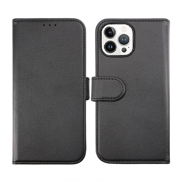 Rvelon iPhone 14 Pro Max Kotelo Magneettinen Irrotettava Kuori Musta