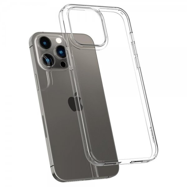 Spigen iPhone 14 Pro Max -suojakuori AirSkin Hybrid Crystal Clear