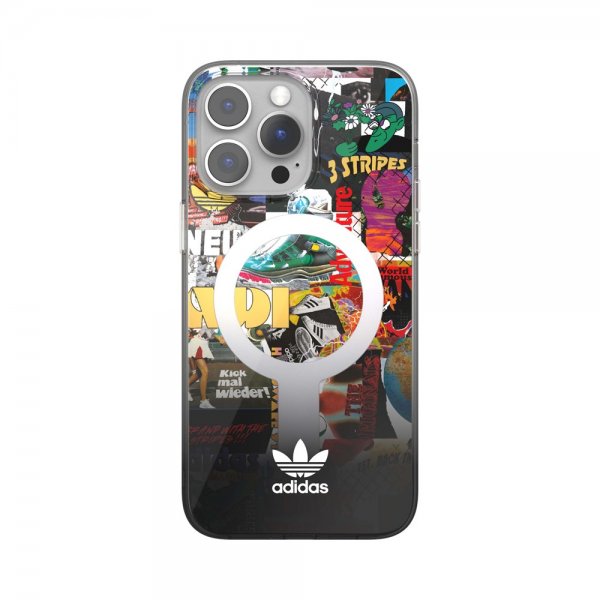 Adidas iPhone 14 Pro Max Suojakuori AOP Snap Case MagSafe Monivärinen