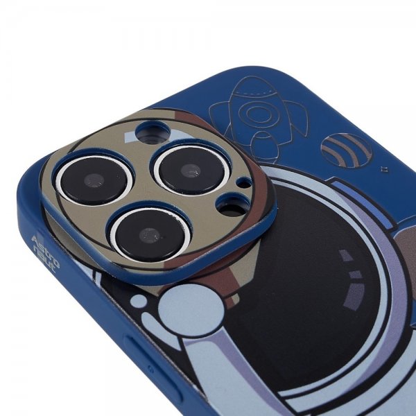 iPhone 14 Pro Max Kuori Astronautti Sininen Harmaa