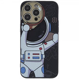 iPhone 14 Pro Max Kuori Astronautti Musta Harmaa