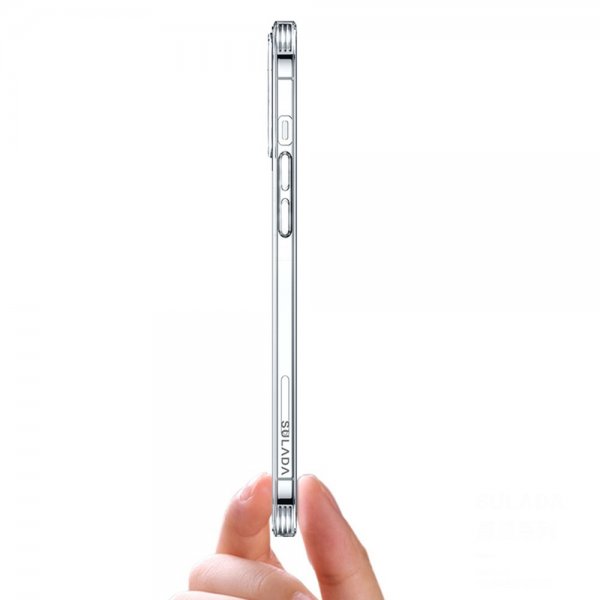 Sulada iPhone 14 Pro Max Suojakuori Crystal Series Läpinäkyvä
