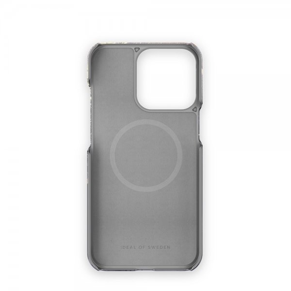 Ideal of Sweden iPhone 14 Pro Max Suojakuori Fashion Case MagSafe Golden Twilight Marble