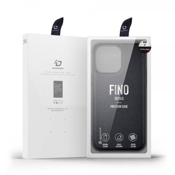 Dux Ducis iPhone 14 Pro Max -kuori FINO Series Musta