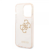 Guess iPhone 14 Pro Max Kuori Full Glitter Kulta