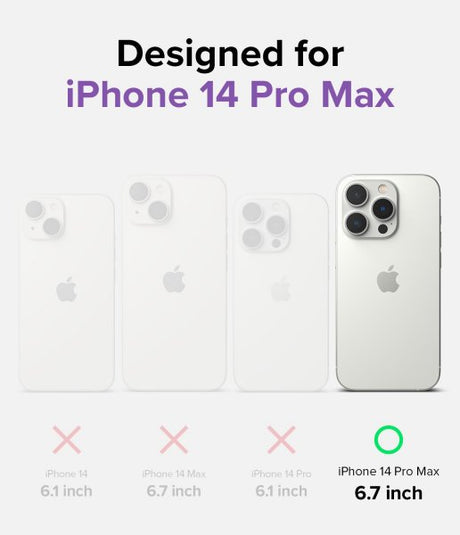 Ringke iPhone 14 Pro Max -suojakuori Fusion Clear