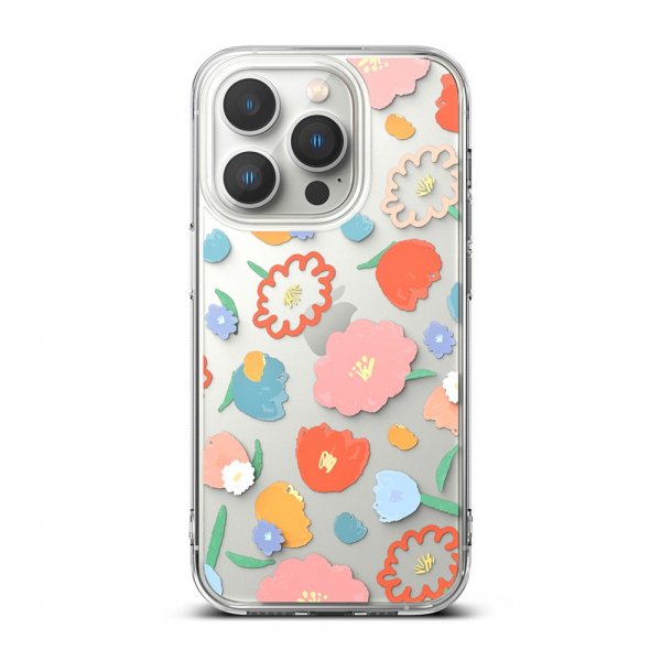 Ringke iPhone 14 Pro Max Suojakuori Fusion Design Floral