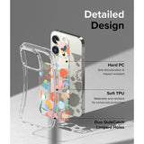 Ringke iPhone 14 Pro Max Suojakuori Fusion Design Floral
