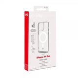 Celly iPhone 14 Pro Max -kuori GELSKINMAG MagSafe Transparent
