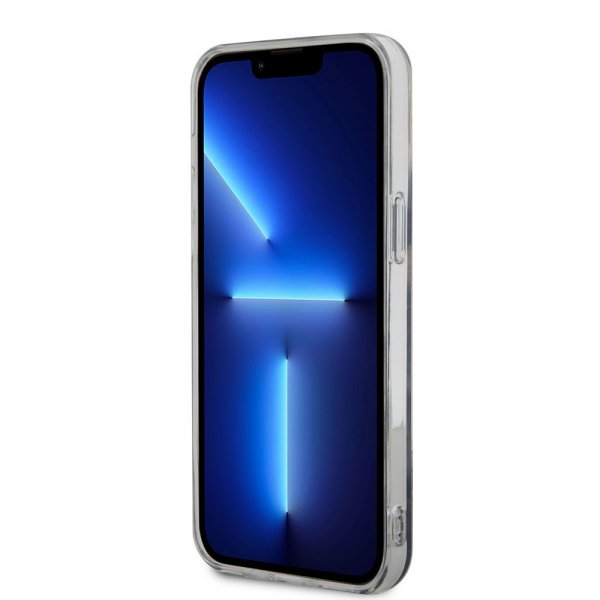 Guess iPhone 14 Pro Max -kuori Golden Marble MagSafe, musta