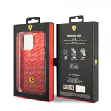 Ferrari iPhone 14 Pro Max Suojakuori Gradient Scuderia Punainen