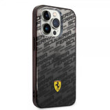 Ferrari iPhone 14 Pro Max Suojakuori Gradient Scuderia Musta