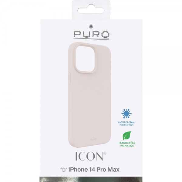 Puro iPhone 14 Pro Max -kuoret Icon, vaaleanpunainen