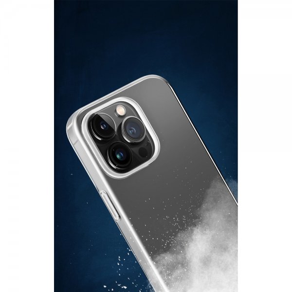 Puro iPhone 14 Pro Max -suojakuori Impact Clear läpinäkyvä