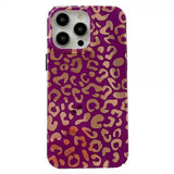 iPhone 14 Pro Max Kuori Leopardi Kuvio Violetti