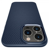 Spigen iPhone 14 Pro Max -suojakuori Liquid Air Navy Blue