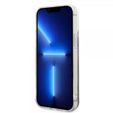 Karl Lagerfeld iPhone 14 Pro Max Kuori Liquid Glitter Monogram Musta