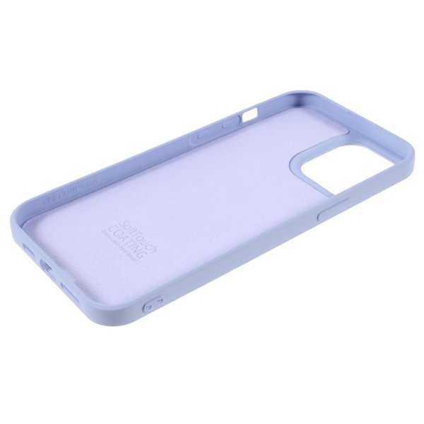 X-Level iPhone 14 Pro Max Kuoret Liquid Silicone Violetti