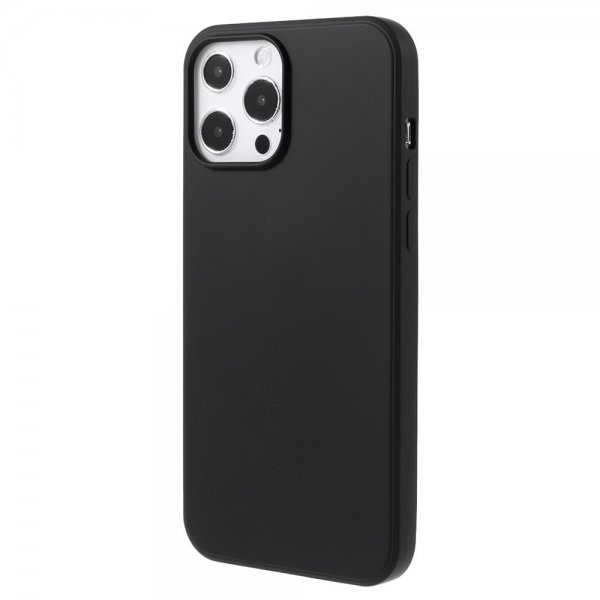 X-Level iPhone 14 Pro Max -kuori nestemäinen silikoni musta