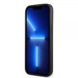 Ferrari iPhone 14 Pro Max -kuoret logo rei'itetty, musta-punainen